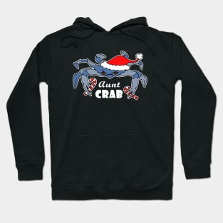 Christmas Matching Maryland Blue Crab Gifts Christmas Aunt Blue Crab Matching Family Holiday Picture Hoodie